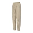 thumbnail image 5 of AherBiu Pantalon de Golf pour Femmes Taille Haute Extensible Séchage Rapide Léger Pantalon de Randonnée et de Course en Plein Air avec Poches Zippées, 5 of 5