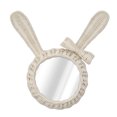 thumbnail image 2 of Rattan Makeup Mirror, HD  Shaped Rust Proof Cute Hanging Decorative Mirror Retro  for Bathroom, 2 of 7