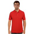 thumbnail image 1 of Peach Couture Mens Short Sleeve Classic Pique Polo Shirt, 1 of 1