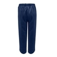 thumbnail image 4 of Timegard Lounge Pants for Women Elastic Waist Drawstring Lightweight Trousers Casual Solid Color Pants, 4 of 6