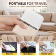 thumbnail image 3 of Mini Shampoo Dispenser, Portable Travel Bottle Set, Leak Proof Containers with Labels,Reusable Travel Bottles for Toiletries,Airplane Accessories for Women Men (Blue), 3 of 6