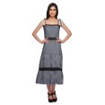thumbnail image 1 of Moomaya Robe Longue Maxi Décontractée pour Femmes en Coton Imprimé à Bretelles Réglables, 1 of 6
