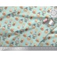 thumbnail image 2 of Soimoi Velvet Fabric Cute Girl Kids Print Fabric by Yard 58 Inch Wide, 2 of 5