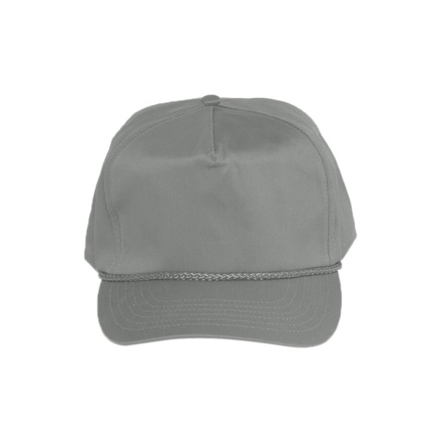 Casquette de Golf en Sergé de Coton - Gris