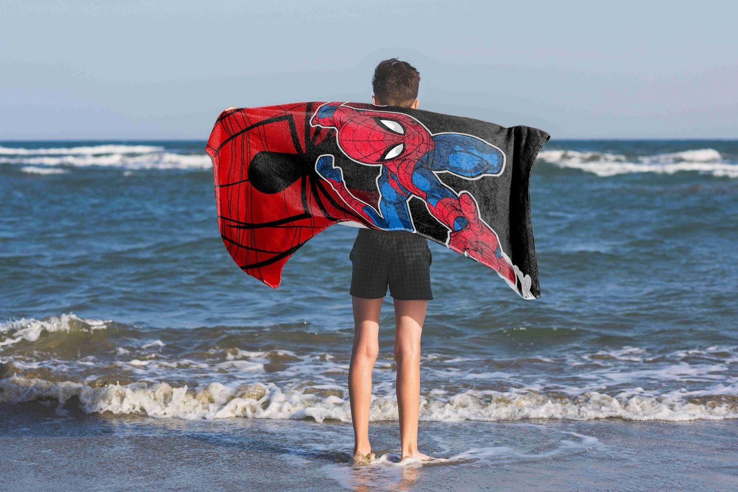 Spider-Man Kids Beach Towel, 100% Cotton