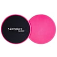 thumbnail image 1 of Synergee Core Sliders – Power Pink Dual Sided Ab Exercise Discs, 1 of 6