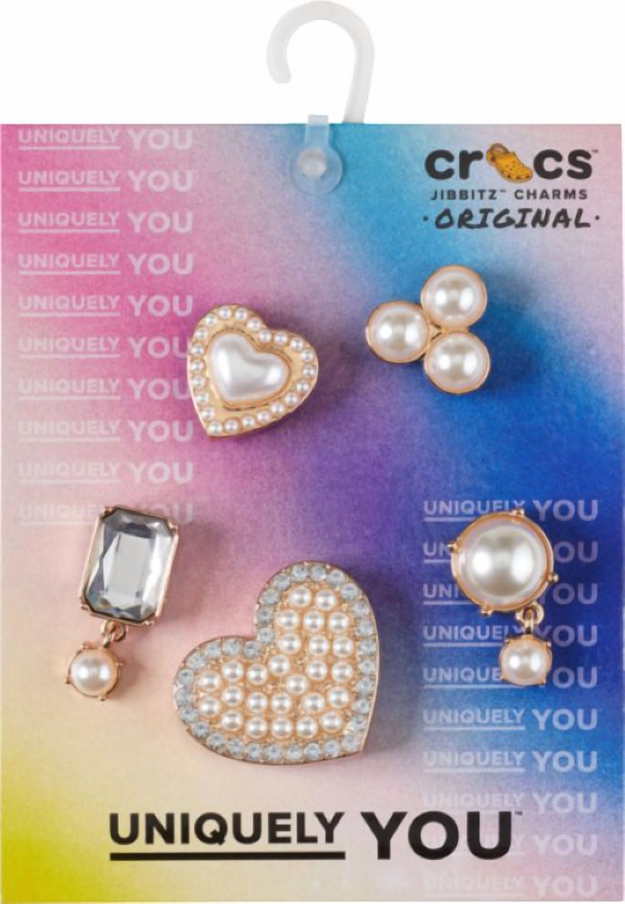 Crocs Pearly Hearts 5 Pack