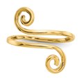 thumbnail image 4 of Bague d'Orteil à Spirale en Or Jaune 14 K, 4 of 4