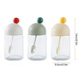 thumbnail image 3 of Kitchen Spice Jars, Leak Proof Sealing, Transparent Glass Body, Quantitative Dispensing, Wide Mouth Design, for Home Cooking and Outdoor Picnics, 3 of 9