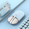 thumbnail image 1 of Bluetooth 5.1 + 2.4G Dual Mode Silent Mouse 1200-2400DPI Adjustable, USB-C Rechargeable, 1 of 2