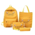 thumbnail image 2 of Campus Student Backpack Four Piece Set Student Backpack Cloth Waterproof Backpack, 2 of 8