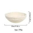 thumbnail image 3 of Binwennn Handwoven Rattan Bread Proofing European Style Baking For Bread Natural Kitchen Tool, 3 of 3