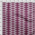 thumbnail image 3 of oneOone Viscose Jersey Fabric Plus Sign Kasuri Decor Fabric Printed BTY 60 Inch Wide, 3 of 5