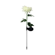 Renjiang Solar Garden Lights, Solar Flowers Outdoor Waterproof with Rose, Garden Lights Solar Powered Waterproof, Solar Flower Lights, Solar Lights for Outside Garden Patio Yard Decorations