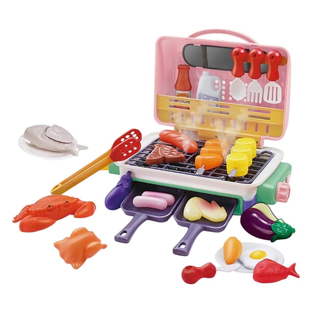 tamizeot Ensemble de Jouets Éducatifs pour Enfants Barbecue Grill Cuisine Comprend des Accessoires de Cuisson Réalistes Effets Sonores Jouets Barbecue Grill pour Enfants tamizeot Ensemble de Jouets Éducatifs pour Enfants Barbecue Grill Cuisine Comprend des Accessoires de Cuisson Réalistes Effets Sonores Jouets Barbecue Grill pour Enfants