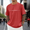 thumbnail image 2 of Puawkoer T-Shirt Surdimensionné T-Shirts d'Entraînement pour Hommes T-Shirt en Résille T-Shirt d'Été pour Hommes T-Shirts Graphiques pour Hommes T-Shirts Chat pour Hommes Col Rond Manches Courtes T-Shirts pour Hommes T-Shirts de Nuit Graphiques pour Hommes, 2 of 4