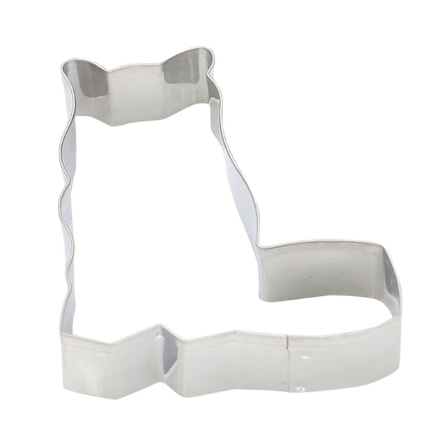 WIFKLSIIPG Moule en Acier Inoxydable en Forme de Chat Cakecraft Biscuits Pâtisserie Coupe-Moule
