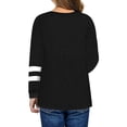 thumbnail image 5 of WEIYLL T-Shirts Filles Manches Longues Poignets Col Rond Patchwork Chaud Doux Hauts Enfant pour 4-5 Ans, 5 of 5