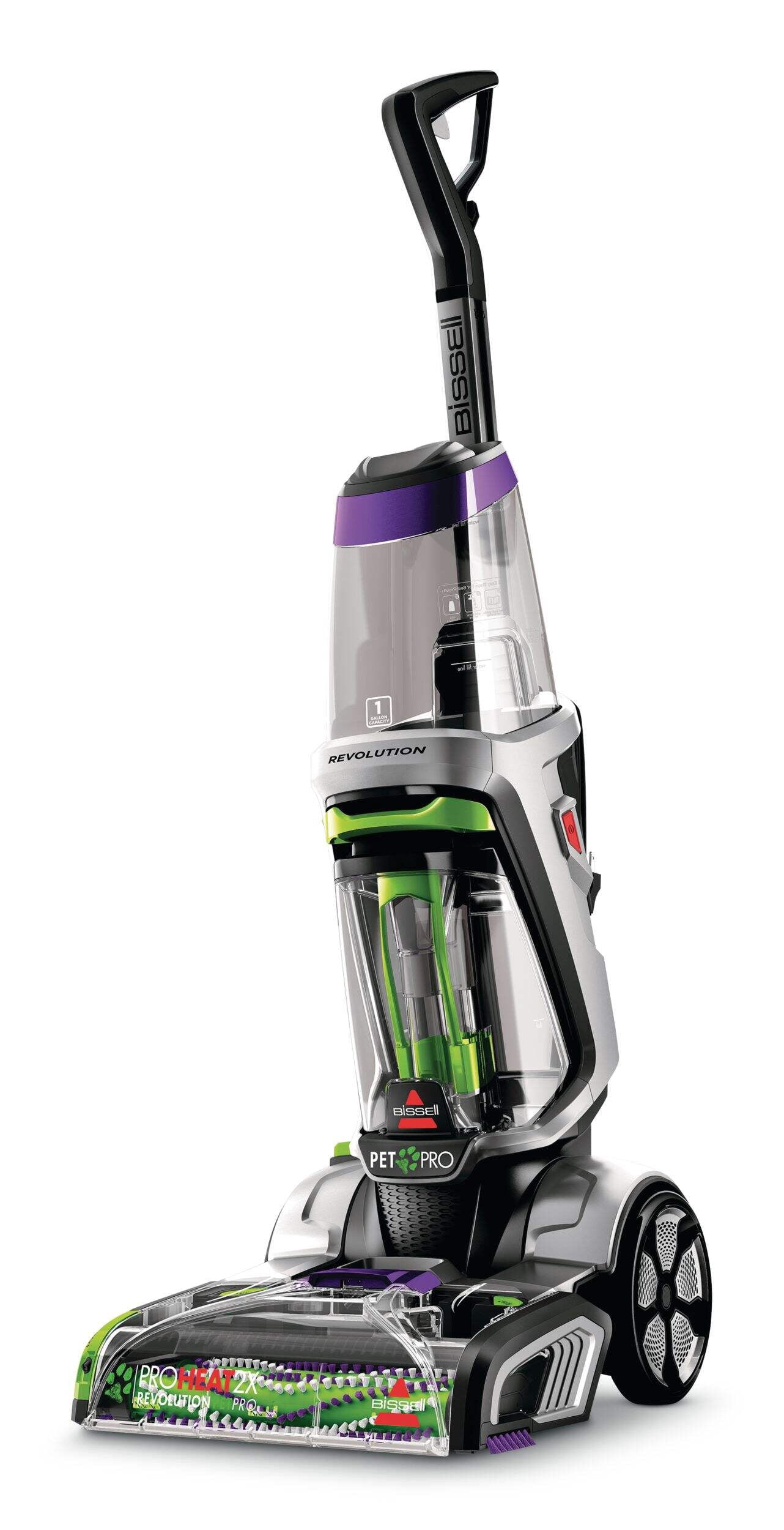BISSELL® ProHeat 2X® Revolution™ Pet Pro Upright Carpet & Upholstery Corded Deep Cleaner – Refurbished (Excellent Condition, No Bottle Included)