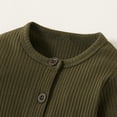 thumbnail image 4 of PatPat Combinaison à Manches Longues pour Bébé en Tricot de Coton Uni Style Cardigan, 4 of 8