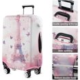 thumbnail image 4 of Travel Luggage Cover Suitcase Protector Fits 18-32 Inch Luggage Wheel Covers Patterned Travel Related Items Flower Luggage Protector Elastic Luggage Anti-scratch Suitcase Cover XL, 4 of 5