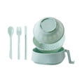 thumbnail image 2 of EGNMCR Kitchen Gadgets, Microwave Ramen Bowl With Strainer Microwave Ramen Bowl 6-piece Set Ramen Microwave Bowl With Lid And Handle Dishwasher Safe Portable Ramen Bowl Cooker Dish Dish, 2 of 6