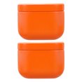 thumbnail image 1 of Shisuyan Support de Rangement en Fer-Blanc Orange 2 Pcs 2.2x2.2in, 1 of 9