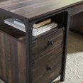 thumbnail image 2 of Sauder® Steel River Desk (2 Box), Carbon Oak®, 427854, 2 of 9