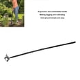thumbnail image 3 of Garden Rake with Garden Hoe, Heavy Duty Weeding  Stirrup Hoe and Cultivator with Adjustable Handle, Stainless Steel Hula Hoe Garden Tool for Weeding, Loosening Soil, Planting, 3 of 8