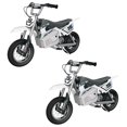 thumbnail image 1 of Razor MX400 Dirt Rocket Moto de Motocross Électrique 24V, Blanc (Lot de 2), 1 of 12