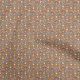 thumbnail image 1 of oneOone Rayon Brown Fabric Floral Craft Projects Decor Fabric Printed By The Yard 56 Inch Wide, 1 of 5