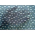thumbnail image 3 of oneOone Cotton Silk Fabric Rainy Clouds Nature Decor Fabric Printed BTY 42 Inch Wide, 3 of 4