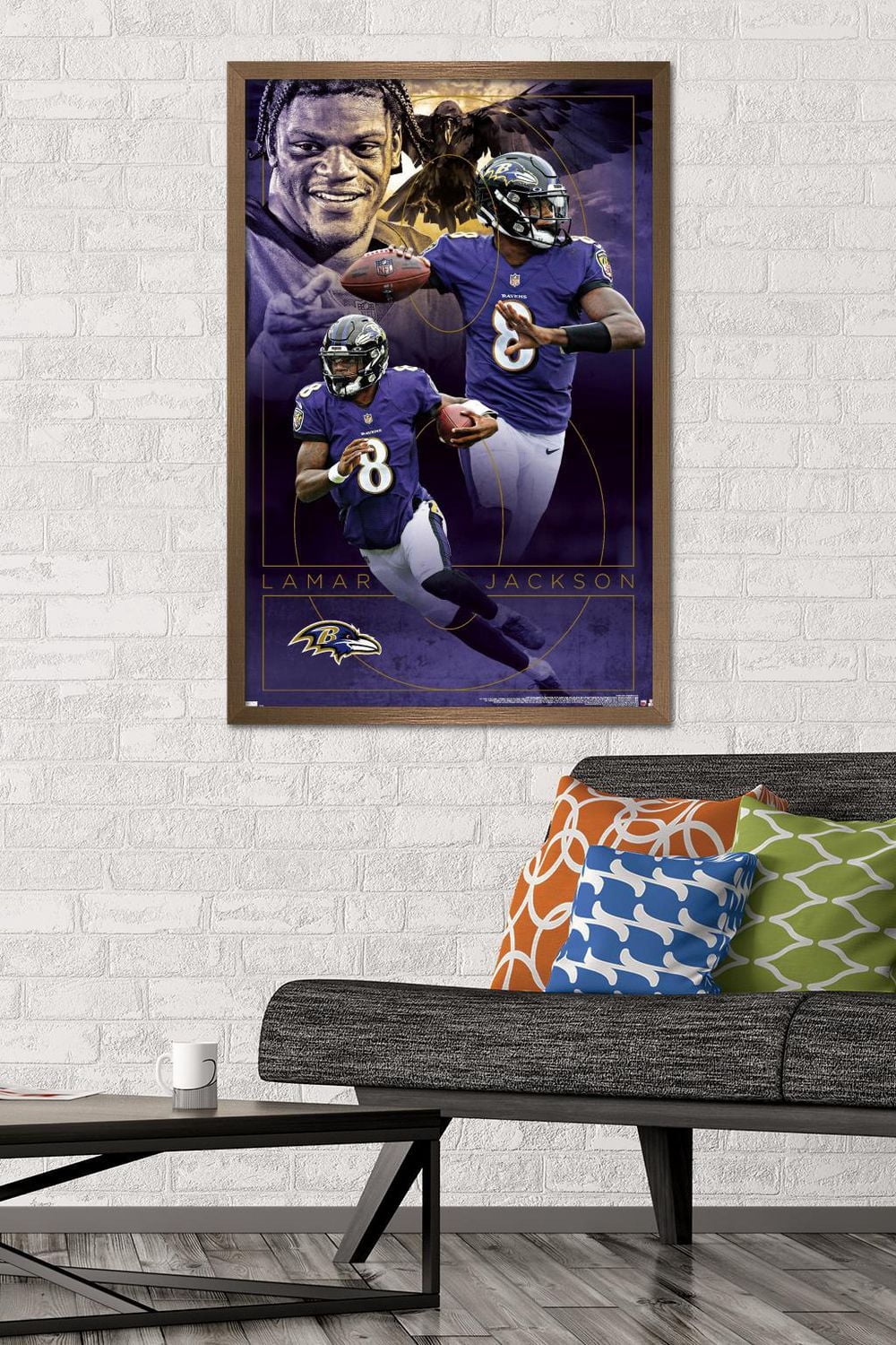 NFL Baltimore Ravens - Lamar Jackson 20 Wall Poster