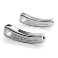 thumbnail image 2 of Krator Rehausseur de Guidon de Moto Chromé 5.5 Pouces Compatible avec Harley Davidson Electra Glide Classic, 2 of 4