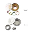 thumbnail image 2 of Yeacher Ensemble de 12 Pcs d'Anneaux à Mousse avec Boîte de Rangement Biscuits de Noël Emporte-Pièces Moules Ensemble Acier Inoxydable Taille Différente Emporte-Pièce Rond pour Biscuits Biscuits pour Fête Dessert Restaurant Gadgets de Cuisine, 2 of 8