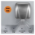 thumbnail image 3 of Automatic Hands Dryer 304ss Jet Hand Dryer For Bathroom Commercial High Speed Hands Drying Machine For Toilet, 3 of 7