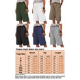 thumbnail image 2 of Innerwin Beach Shorts Bermuda Ladies Short Hot Pants Summer Solid Color High Waisted Mini Pant Brown XL, 2 of 2