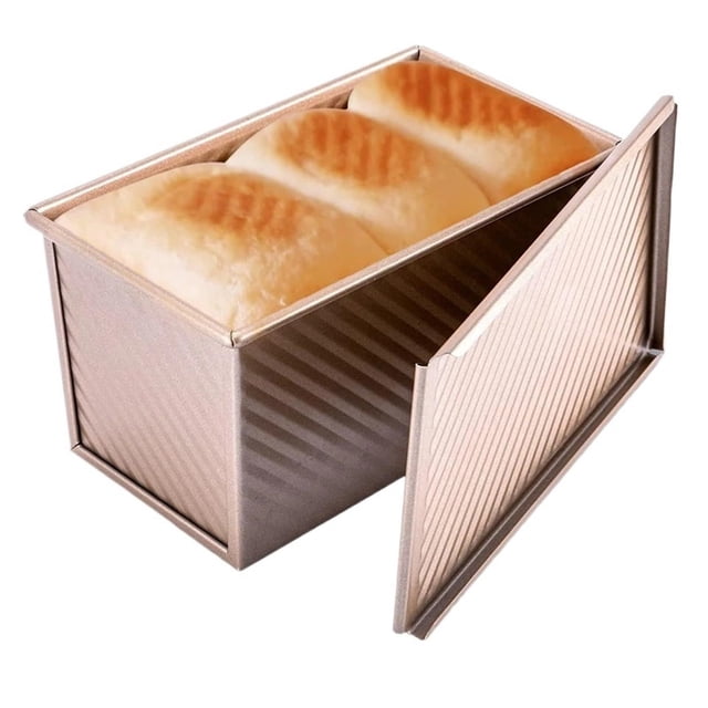 With Lid Cake Bread Baking Tray Bread Tray Bread Tray French Non Stick Steel Baking Supplies Bakeware with Lids 8x8 Ceramic Baking Sheets for Oven Baking Pan with Rack Baking Pan Organizer Baking Pans