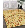 thumbnail image 3 of Ahgly Company Tapis de Zone Carré Orange Lavable en Machine, 8 Pieds Carré, 3 of 7