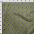 thumbnail image 3 of oneOone Polyester Lycra Fabric Leaves & Floral Block Decor Fabric Printed BTY 56 Inch Wide, 3 of 4
