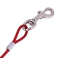 thumbnail image 3 of Long Steel Wire Dog Leash Outdoor Camping Picnic Strong Pet  Cable Rope 5mmx5m, 3 of 7