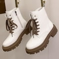 thumbnail image 1 of Styesk Boot Bottes pour Femmes Bottes à Talons Hauts pour Femmes Ankle Boot Chaussures Décontractées Confortables Bottes de Travail pour Femmes, 1 of 5