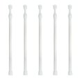 thumbnail image 2 of AMERTEER Adjustable Curtain Rod Metal Extendable Shower Curtain Rod Telescopic Poles Bathroom Household Hanger Rods Wardrobe Organizer, 2 of 5