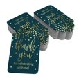 thumbnail image 2 of Inkdotpot Gold Foil Paper Hang Tags ThankYou For Celebrating With Me Birthday Favor Tags 100 Pack, 2 of 6