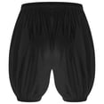 thumbnail image 2 of inlzdz Unisexe Adulte Couvre-Couche Imperméable Short de Bain Cordon Anti-Fuite Lavable Short Noir P, 2 of 3