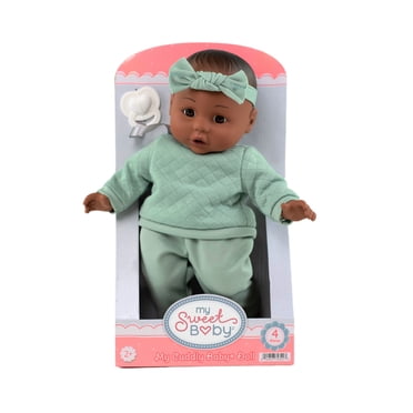 My Sweet Baby - Poupée My Cuddly Baby® 14 pouces, Tenue vert sauge