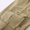 thumbnail image 3 of Plus Size Summer Pants Mens Summer Outdoors Casual Overalls Plus Size Have Pockets Drawstring Sport Shorts Pants Plus Size Overall Shorts, 3 of 6