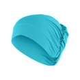 thumbnail image 1 of Chapeau de Perles Solide pour Femmes Chapeau de Chimiothérapie Musulman à Volants, 1 of 3