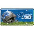 thumbnail image 1 of Plaque d'Immatriculation en Métal des Detroit Lions, 1 of 1