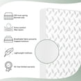 thumbnail image 4 of Dream On Me 2-In-1 Breathable Premium Coil Inner Spring Standard Crib And Toddler Mattress, Model #BR-132, 4 of 7